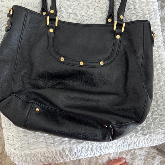 Tory Burch Black Tote with Gold Details - Picture 8 of 8